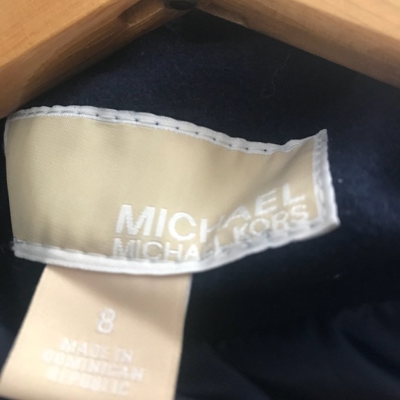 Michael Kors Sapphire Asymmetrical Coat - Picture 7 of 8